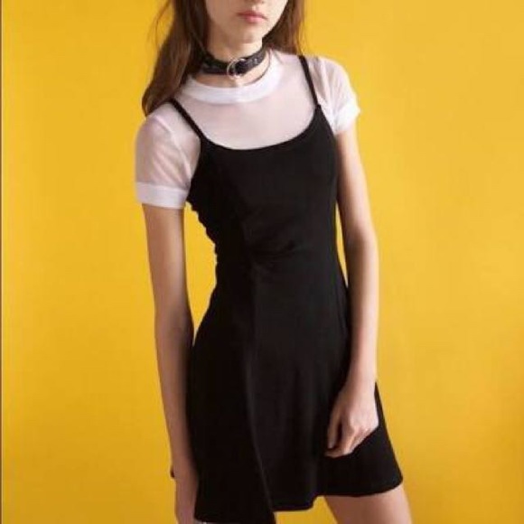 UNIF Dresses & Skirts - NWT UNIF Black Jersey Slip Dress